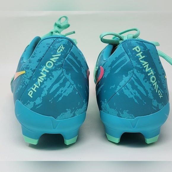 Nike Phantom GX 2 Academy LV8 MG Vortex Soccer Cleats FJ2553-300 Men Sz 11 New main image 5